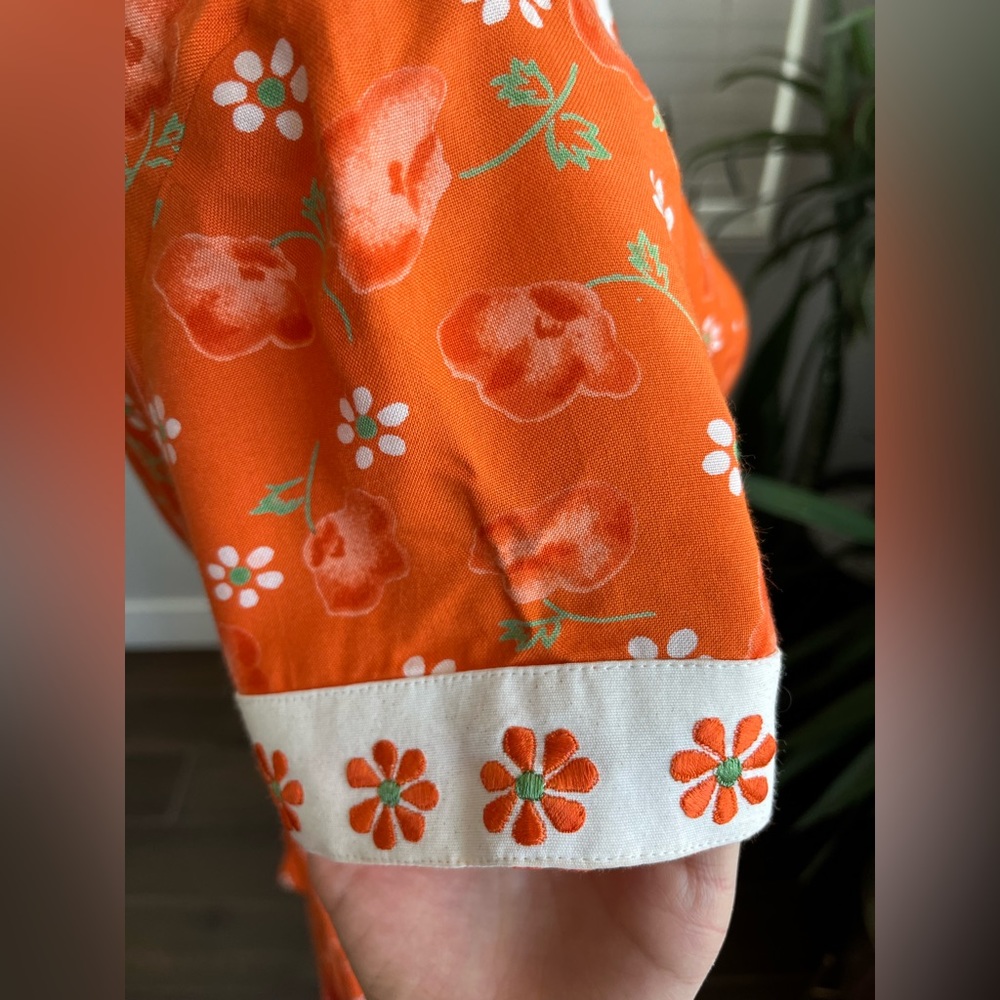 Host pick 😍😘Vintage 60s pleated mod maxi dress - Picture 5 of 9